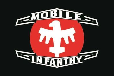 Fahne Flagge Starship Troopers Mobile Infantry Emblem Premiumqualität