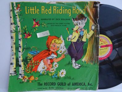 LP 25 cm 10" Record Guild America 5-306 Little Red Riding Hood Dick Kollmar Musical