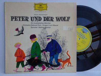 LP 25 cm 10" Grammophon G60721 / 17117 Peter und der Wolf Serge Prokofieff
