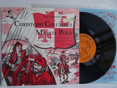 LP 25 cm 10" EK2507 Ernas Kinderstunde Christoph Columbus Marco Polo Gewecke Hilke