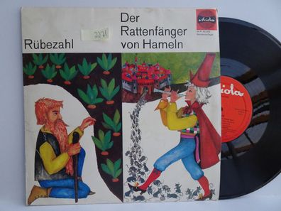 LP 25 cm 10" ariola 60362 Rübezahl Rattenfänger von Hameln Märchen