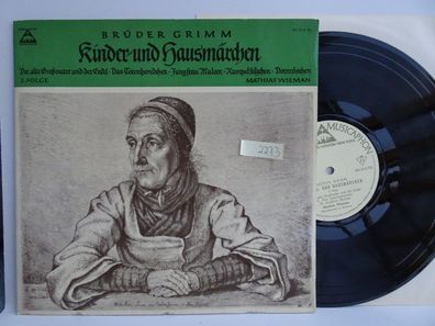 LP 25 cm 10" Bärenreiter BM25R702 Brüder Grimm Kinder und Hausmärchen Wieman