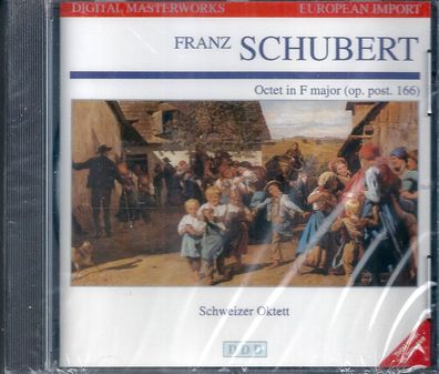 CD: Franz Schubert - Oktett in F major [op. post. 166] US Import (1992) Aurophon