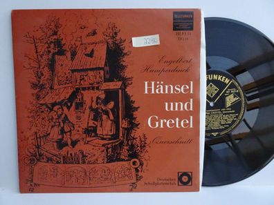 LP 25 cm 10" Telefunken D118 Engelbert Humperdinck Hänsel und Gretel