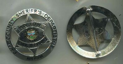 Polizei Brustabzeichen USA PinaL County Police Göde Replik (zu64)