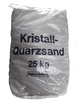 Quarzsand 7 Körnung 0,6-1,2 mm 25 Kg Sack