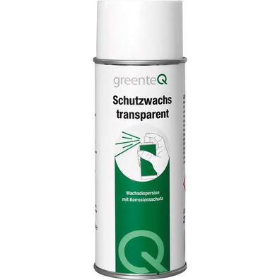 greenteQ Schutzwachs transparent 400 ml