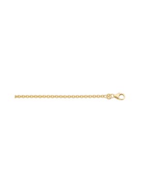 Damen Goldschmuck 585 Gold Anker Halskette 45 cm * 159560 *