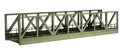 Loewe 3002 Kastenbrücke eingleisig, 165 mm, TT (Lasercut-Baus.) - OVP NEU