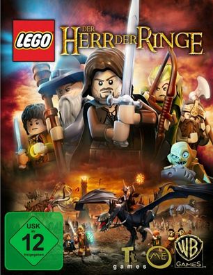 Lego Der Herr der Ringe (PC, 2012, Nur der Steam Key Download Code) Keine DVD