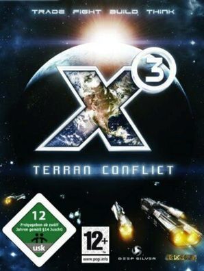 X3: Terran Conflict (PC, 2008, Nur der Steam Key Download Code) Keine DVD, No CD