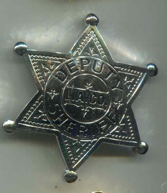 Polizei Brustabzeichen USA Los Angelos County Sheriff Göde Replik (zu92)