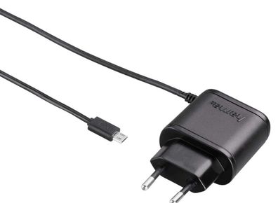 Hama SchnellLadegerät MicroUSB 2,4A USBPort Lader SteckerNetzteil Adapter
