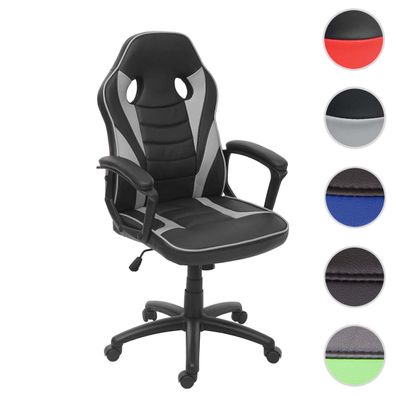 Bürostuhl HWC-F59, Schreibtischstuhl Drehstuhl Racing-Chair Gaming-Chair