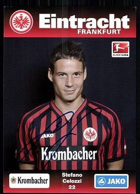 Stefano Celozzi Eintracht Frankfurt 2012-13 Original Signiert + A 87487