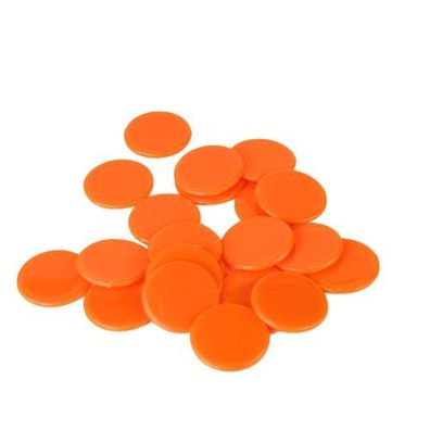 Spielchips - 22 mm - orange