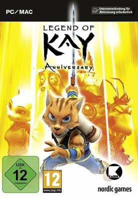 Legend Of Kay - Anniversary Edition (PC/ Mac, 2015, Nur Steam Key Download Code)