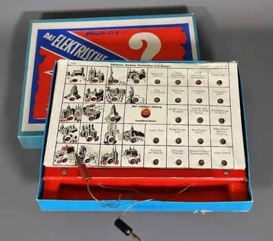Vintage Spielzeug Gordon Nr.9 Das elektrische Rätselraten #Literatur