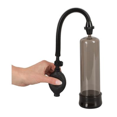 Penis Pumpe schwarz Penispumpe Potenzpumpe Potenzhilfe Vakuum Vergrößerung "Bang