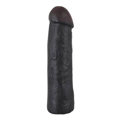 Große Penis-Hülle schwarz 22cm kürzbar Penis-Verlängerung Verlängerungshülle