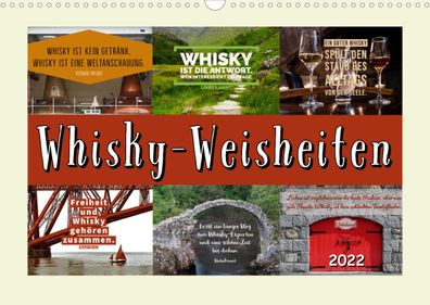Whisky-Weisheiten 2022 Wandkalender