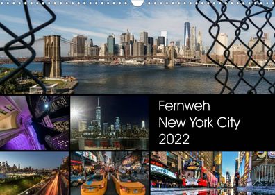 Fernweh New York City 2022 Wandkalender