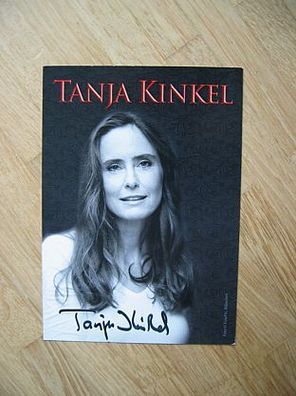 Schriftstellerin Tanja Kinkel - handsigniertes Autogramm!!!