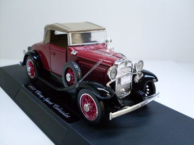 1931 Chevy Sport Cabriolet, NewRay Classic Collection Auto 1:32, (55093)