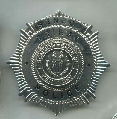 Polizei Brustabzeichen USA Senega Tribel Police Göde Replik (zu149)