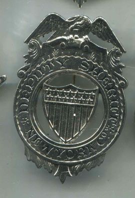 Polizei Brustabzeichen USA New York County Göde Replik (zu150)