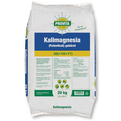 Provita® Kalimagnesia Patentkali 20 kg Gartendünger Universaldünger Kalidünger