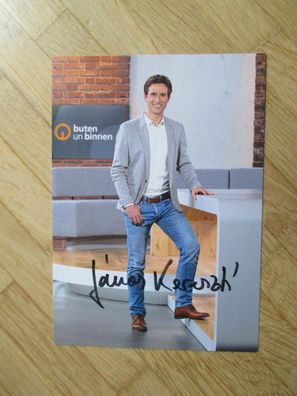 Radio Bremen Fernsehmoderator Janos Kereszti - handsigniertes Autogramm!!