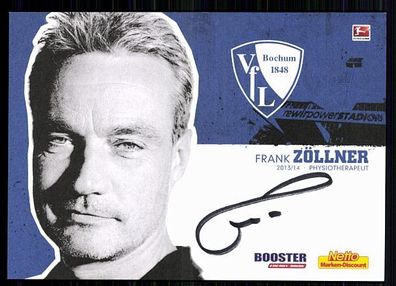 Frank Zöllner VFL Bochum 2013-14 Original Signiert + A 87645