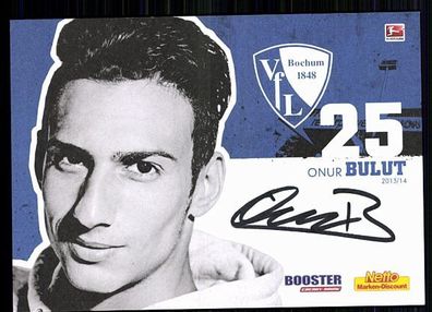 Onur Bulut VFL Bochum 2013-14 Original Signiert + A 87629