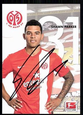 Shawn Parker FSV Mainz 05 2013-14 Original Signiert + A 87653