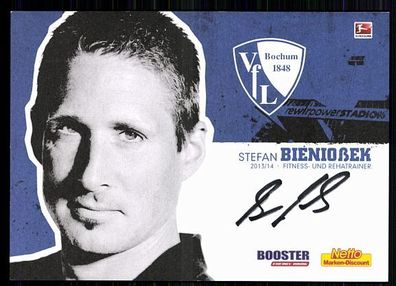 Stefan Bienioßek VFL Bochum 2013-14 Original Signiert + A 87642