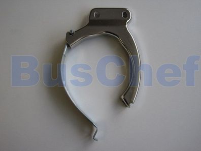 VW Bus Bulli T2 T3 Auspuffhalter Endschalldämpfer 2,1 WBX links komplett