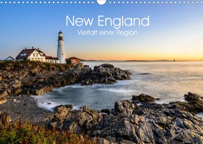 New England - Vielfalt einer Region 2022 Wandkalender