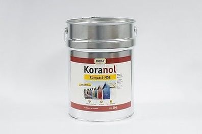 Ebenholz Koranol, Compact MSL Lasur, Mittelschicht 20 Liter 20,90 € / l