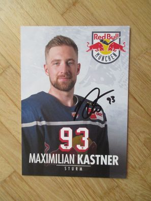 Eishockey Bundesliga EHC Red Bull München Maximilian Kastner - Autogramm!!!