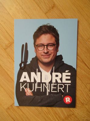 Radio Hamburg Moderator André Kuhnert - handsigniertes Autogramm!