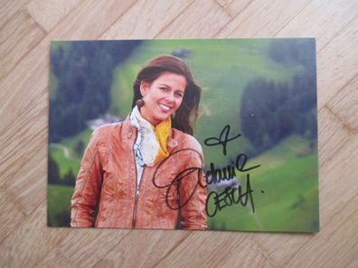 Schweiz Melanie Oesch (Oesch’s die Dritten) - handsigniertes Autogramm!!!