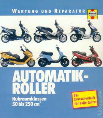 Wartung und Reparatur Automatik Roller 50 und 250 ccm