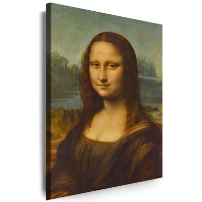 Myartstyle Bilder Werke von Leonardo Da Vinci Mona Lisa Leinwandbilder Top! XL
