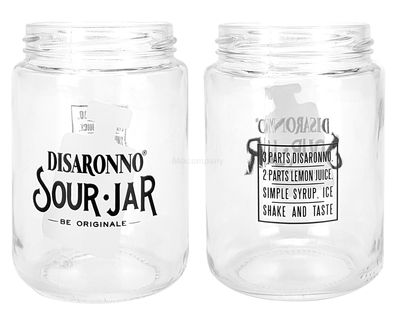 Disaronno Sour Jar Marmeladenglas 6 x Lynchbug Gläser Cocktail Longdrink