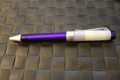 Kugelschreiber; translucent - blau