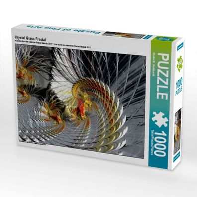 Crystal Glass Fractal 1000 Teile Puzzle