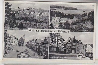 65988 Mehrbild Ak Gruß aus Hachenburg im Westerwald 1955