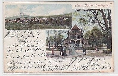 29795 Mehrbild Ak Goslar Harz Domkapelle 1906