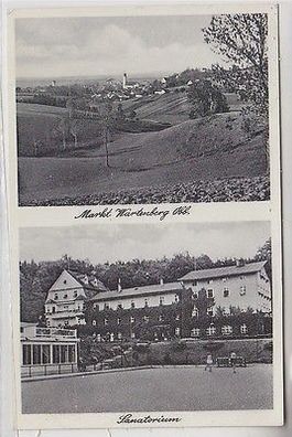 66717 Mehrbild Ak Markt Wartenberg Oberbayern Sanatorium 1939